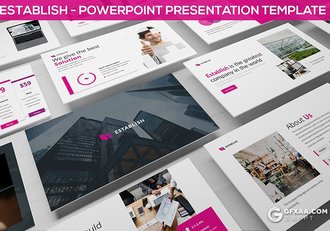 30页3种配色国外商务风格工作汇报业务合作PPT模板 - 顶尖PPT