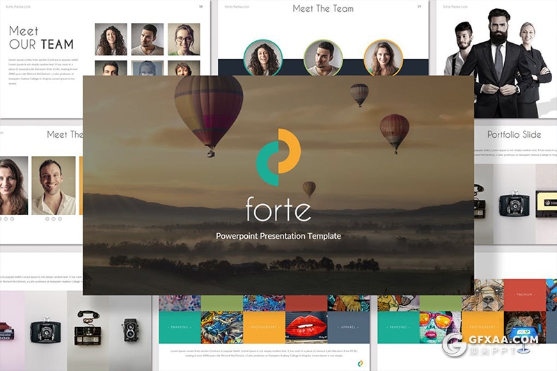 32页企业团队人员介绍部门年终工作总结keynote模板 5种配色 - 顶尖PPT