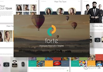 32页企业团队人员介绍部门年终工作总结keynote模板 5种配色 - 顶尖PPT