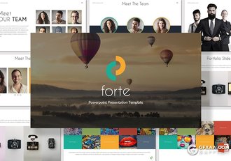 32页企业团队人员介绍部门年终工作总结ppt模板 5种配色 - 顶尖PPT