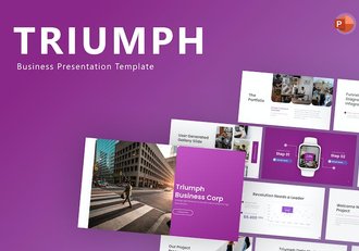 国外商务风格企业介绍计划总结PPT模板 - 顶尖PPT