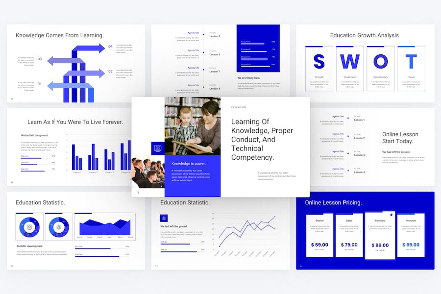 儿童教育教学Keynote模板 - 顶尖PPT