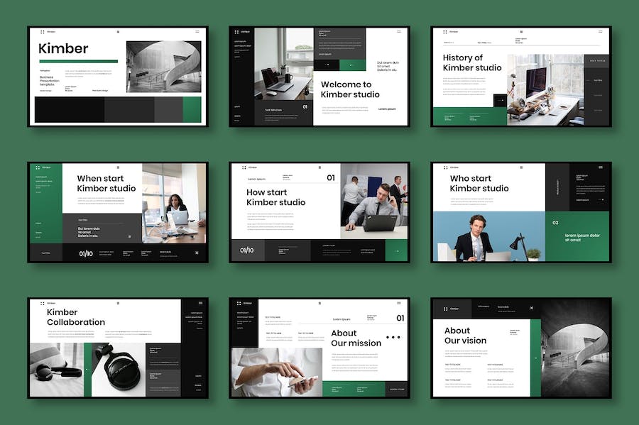 简约企业项目合作商业计划商务keynote模板 - 顶尖PPT