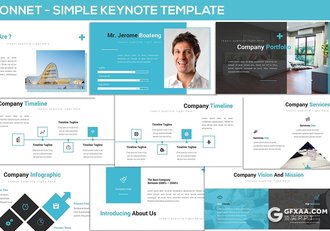 30页3种配色年终工作汇报商务keynote模板 - 顶尖PPT