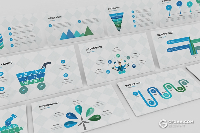 107页欧美风格项目展示企业团队介绍ppt年终工作汇报总结PPT模板 - 顶尖PPT