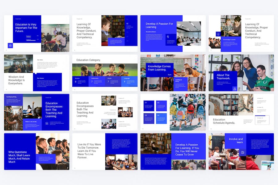 儿童教育教学Keynote模板 - 顶尖PPT