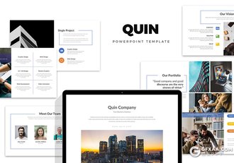 50页国外公司企业信息介绍展示PPT模板 3种主题配色 - 顶尖PPT