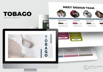 62页简约商务多用途keynote模板 黑白两种底色 - 顶尖PPT