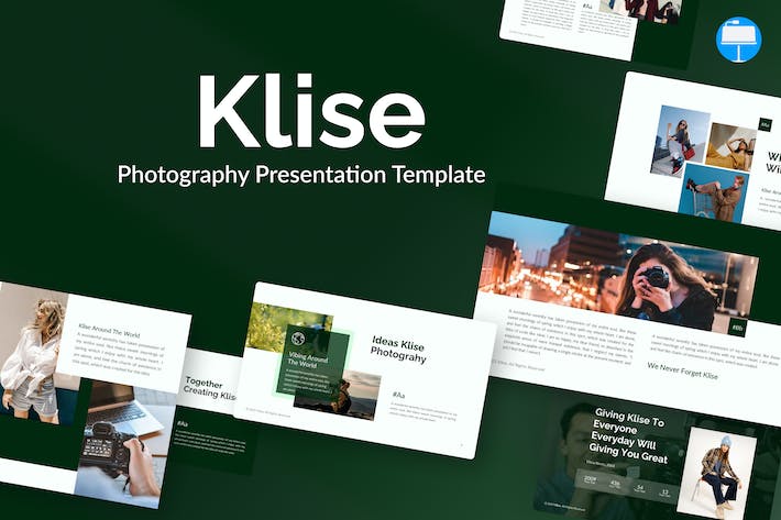 极简主义摄影主题keynote模板 - 顶尖PPT