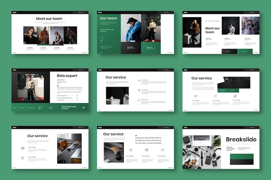 智能产品发布会细节展示国外PPT模板 - 顶尖PPT