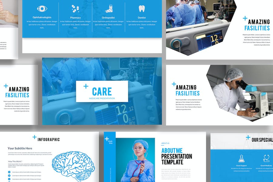 医疗医学讲述演讲PPT模板 - 顶尖PPT