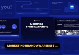 营销主题品牌宣传展示keynote模板 - 顶尖PPT