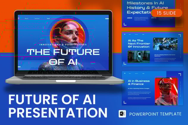 人工智能PowerPoint模板 - 顶尖PPT