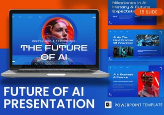 人工智能PowerPoint模板 - 顶尖PPT