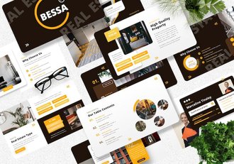 房地产楼盘项目销售推广PPT模板 - 顶尖PPT