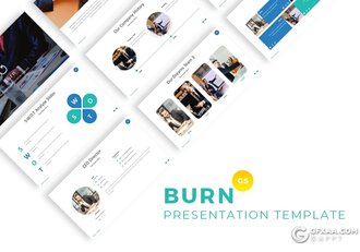 32页国外商务年终工作汇报Google slides模板 16:9 4:3两种尺寸5种主题配色 - 顶尖PPT