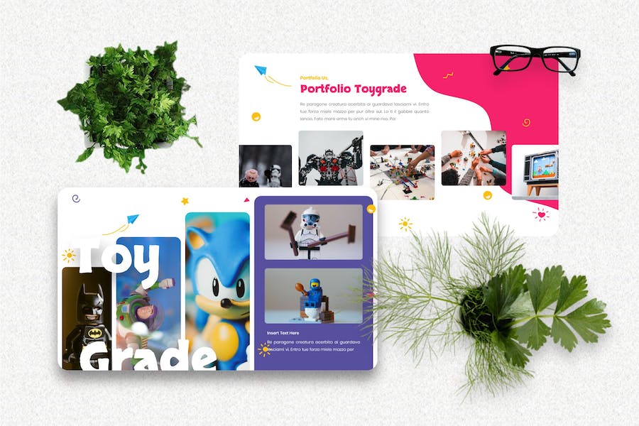 儿童玩具PPT模板 - 顶尖PPT