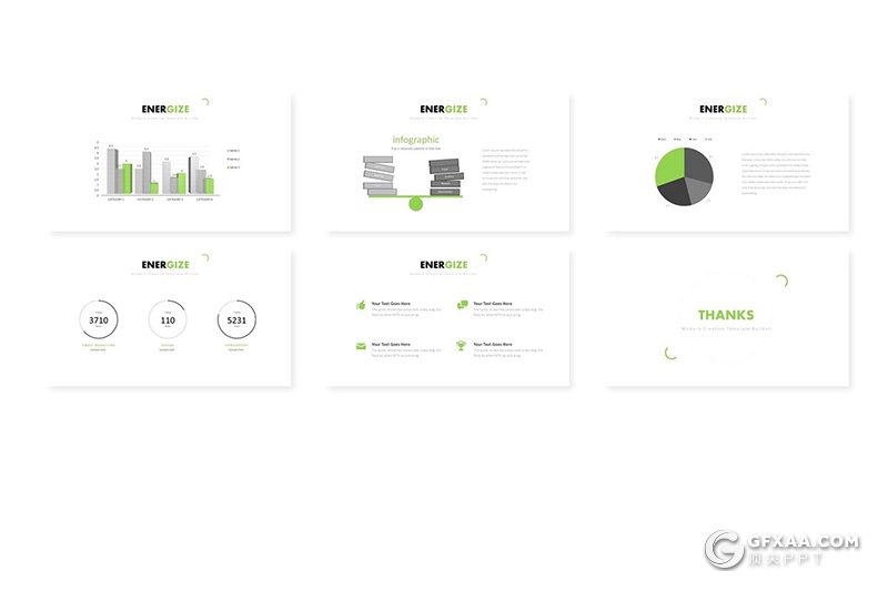 30页扁平化商务团队介绍工作汇报keynote模板 5种主题配色 - 顶尖PPT