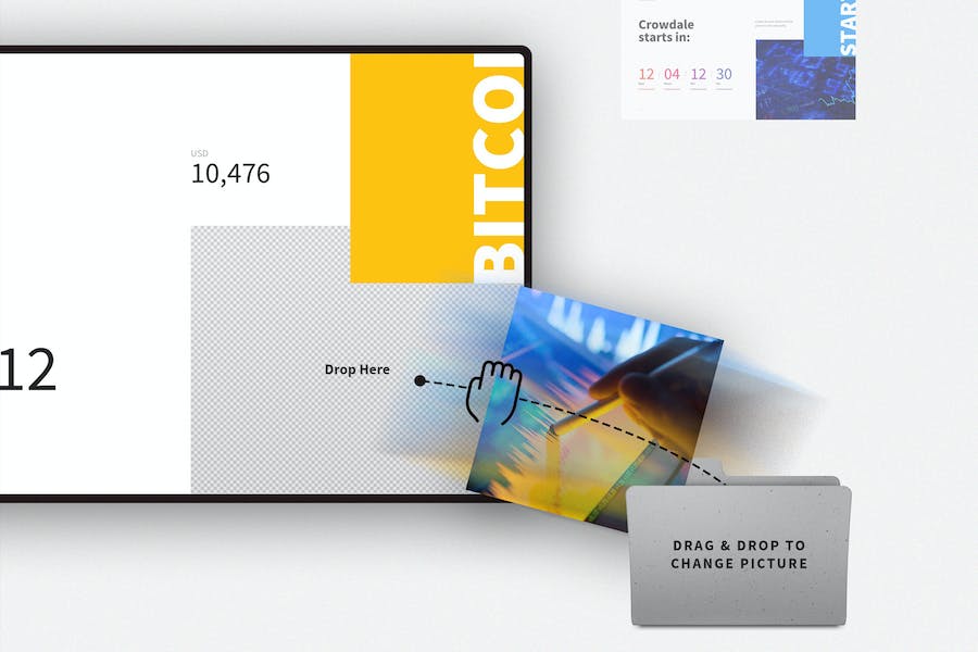 区块链技术介绍展示数据分析keynote模板 - 顶尖PPT