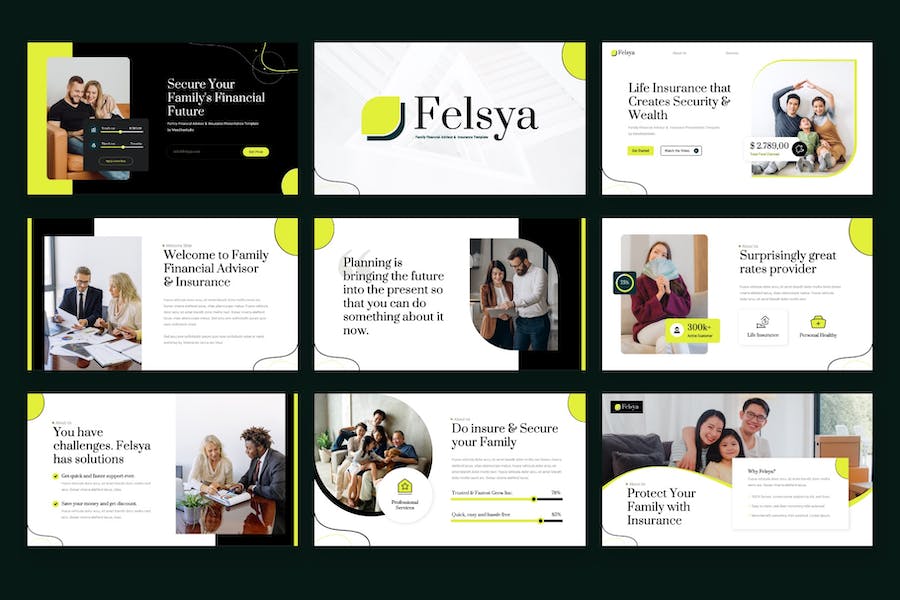 财务顾问投资理财PPT模板 - 顶尖PPT