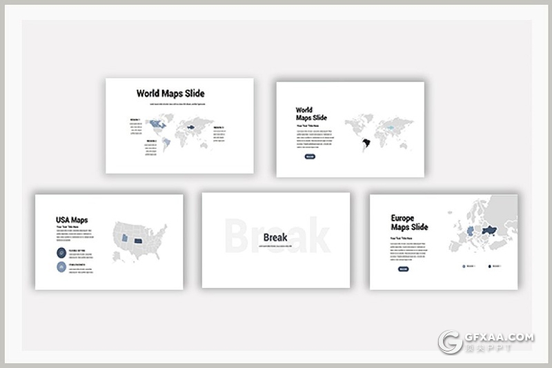 99页国外极简风格商务多用途PPT模板 - 顶尖PPT
