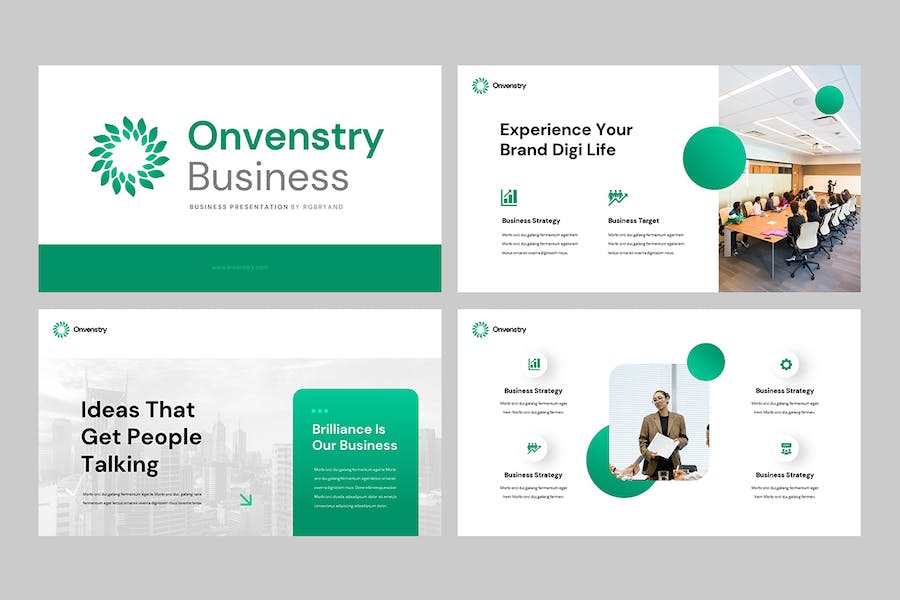 现代融资路演讲述方案Keynote模板 - 顶尖PPT