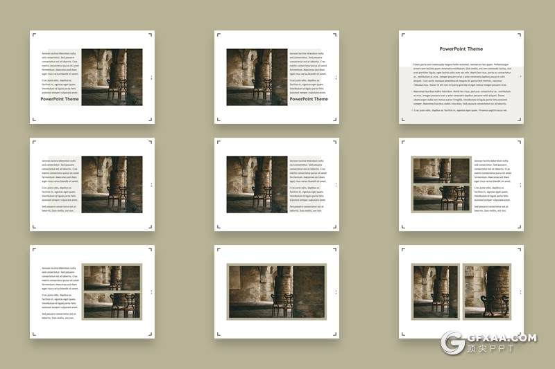 32页4:3尺寸规格简约大气风格keynote模板 - 顶尖PPT