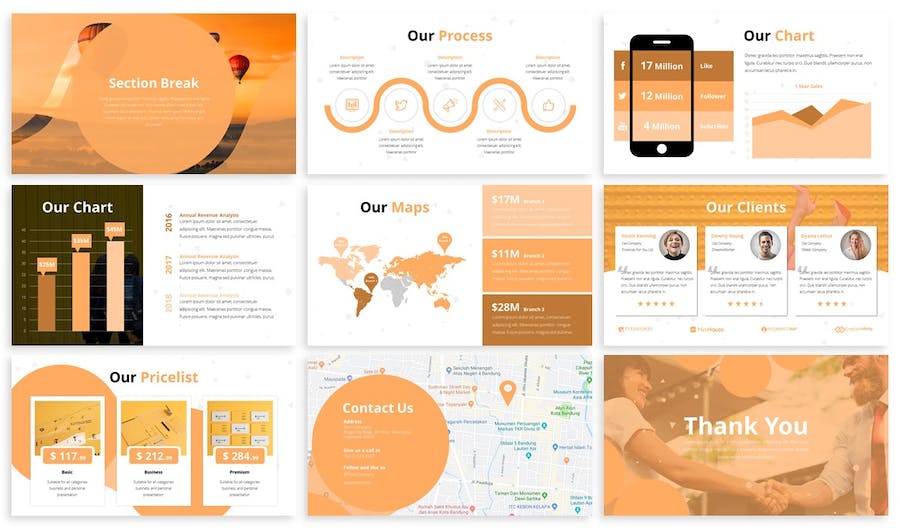 数字媒体内容展示传播推广PPT模板 - 顶尖PPT