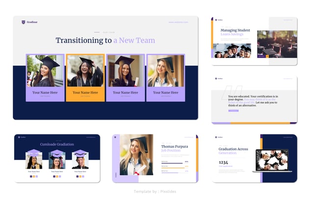 毕业典礼keynote模板 - 顶尖PPT