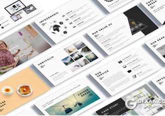 105页国外简约商务多用途PPT模板 - 顶尖PPT