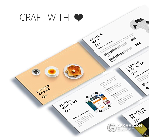 105页国外简约商务多用途PPT模板 - 顶尖PPT