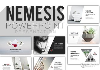 50页简约风格图文搭配企业介绍多用途PPT模板 - 顶尖PPT