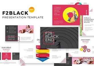 63页时尚流行风格国外多用途PPT模板 6种主题配色 - 顶尖PPT