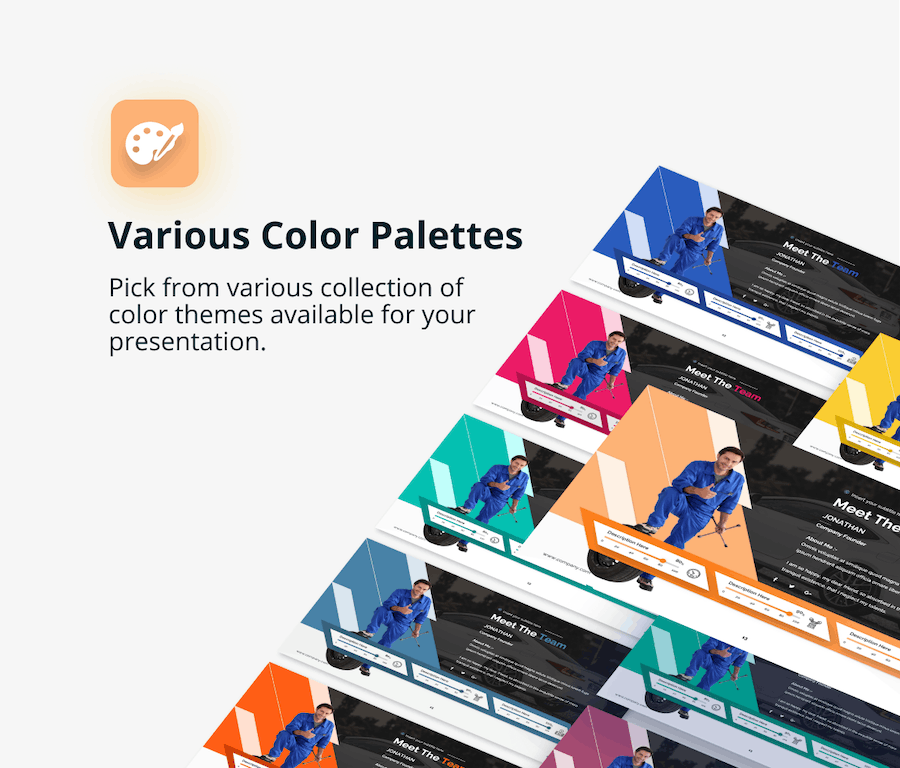 汽车行业相关展示PPT模板 - 顶尖PPT