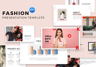 50页简约时尚杂志风格keynote模板 - 顶尖PPT