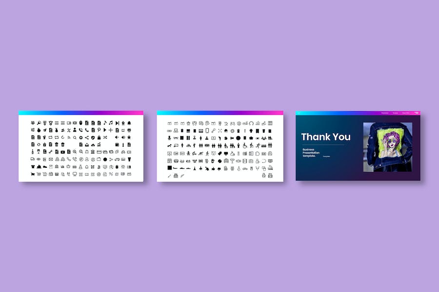 创意设计项目展示作品集方案Keynote模板 - 顶尖PPT