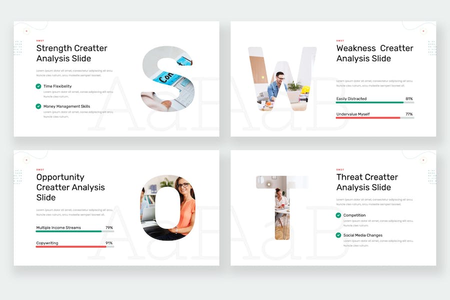 创作者文案策划公司PPT模板 - 顶尖PPT