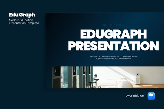 教育图表现代教育主题keynote模板 - 顶尖PPT