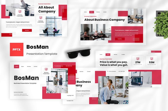 商业融资讲述展示企业运营管理PPT模板 - 顶尖PPT