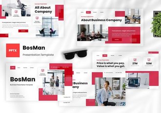 商业融资讲述展示企业运营管理PPT模板 - 顶尖PPT