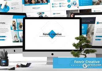 30页5种配色商务团队介绍工作汇报keynote模板 - 顶尖PPT