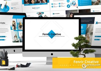 30页5种配色商务团队介绍工作汇报Google slides模板 - 顶尖PPT