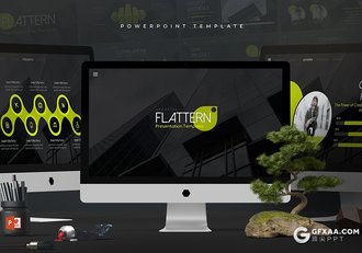 30页黑色底纹商务图形工作总结汇报PPT模板 5种主题配色 - 顶尖PPT