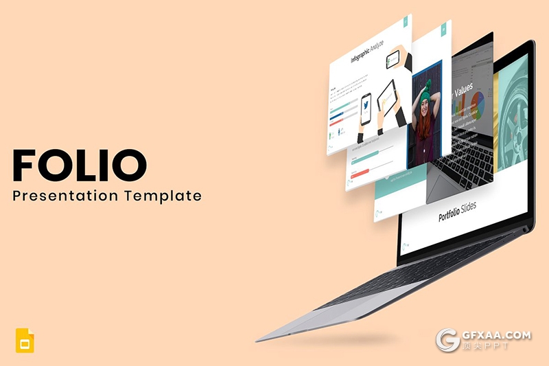 32页5种配色欧美商务风格工作总结汇报Google slides模板 - 顶尖PPT
