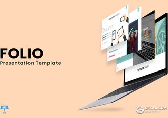 32页5种配色欧美商务风格工作总结汇报keynote模板 - 顶尖PPT