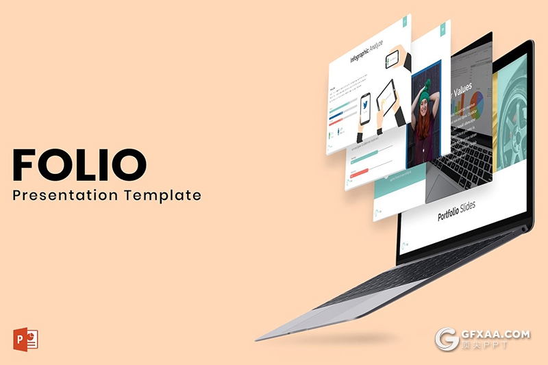 32页5种配色欧美商务风格工作总结汇报ppt模板 - 顶尖PPT