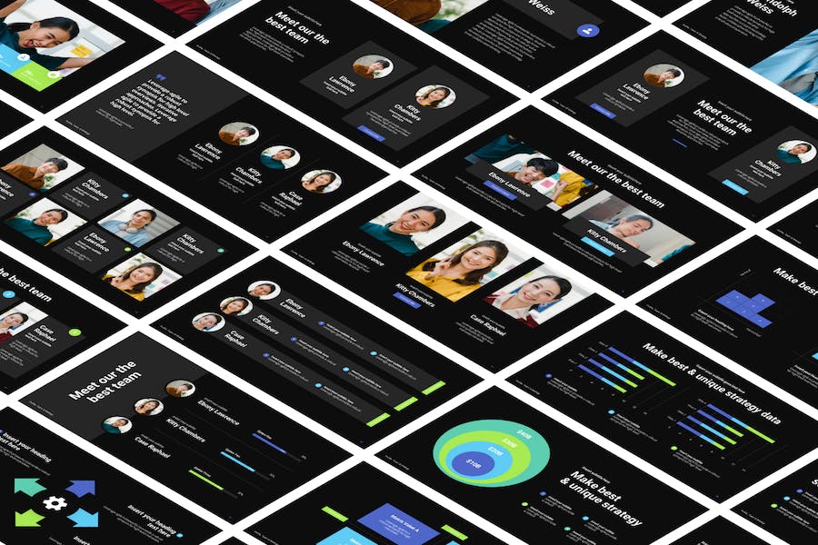 团队战略规划发展方案Keynote模板 - 顶尖PPT