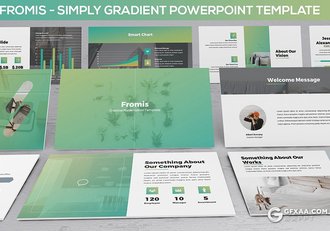 30页3种配色渐变色商务多用途PPT模板 16:9和4:3尺寸规格 - 顶尖PPT