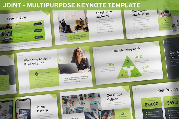 企业商业商务通用keynote模板 - 顶尖PPT