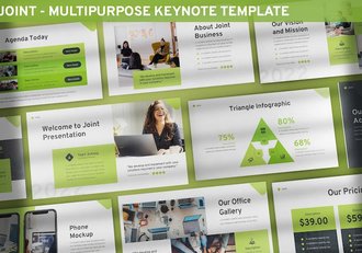 企业商业商务通用keynote模板 - 顶尖PPT